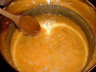 Boiling for 13 minutes; darker still