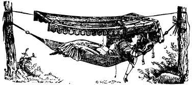 woman in hammock